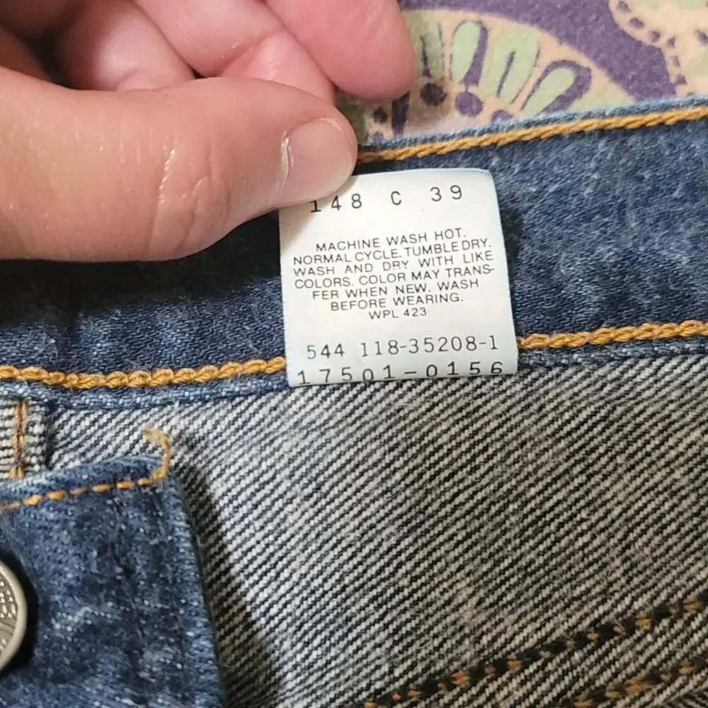 1985 Levi's Ladies 17501's Rare Great Condition - Picture 4 of 13